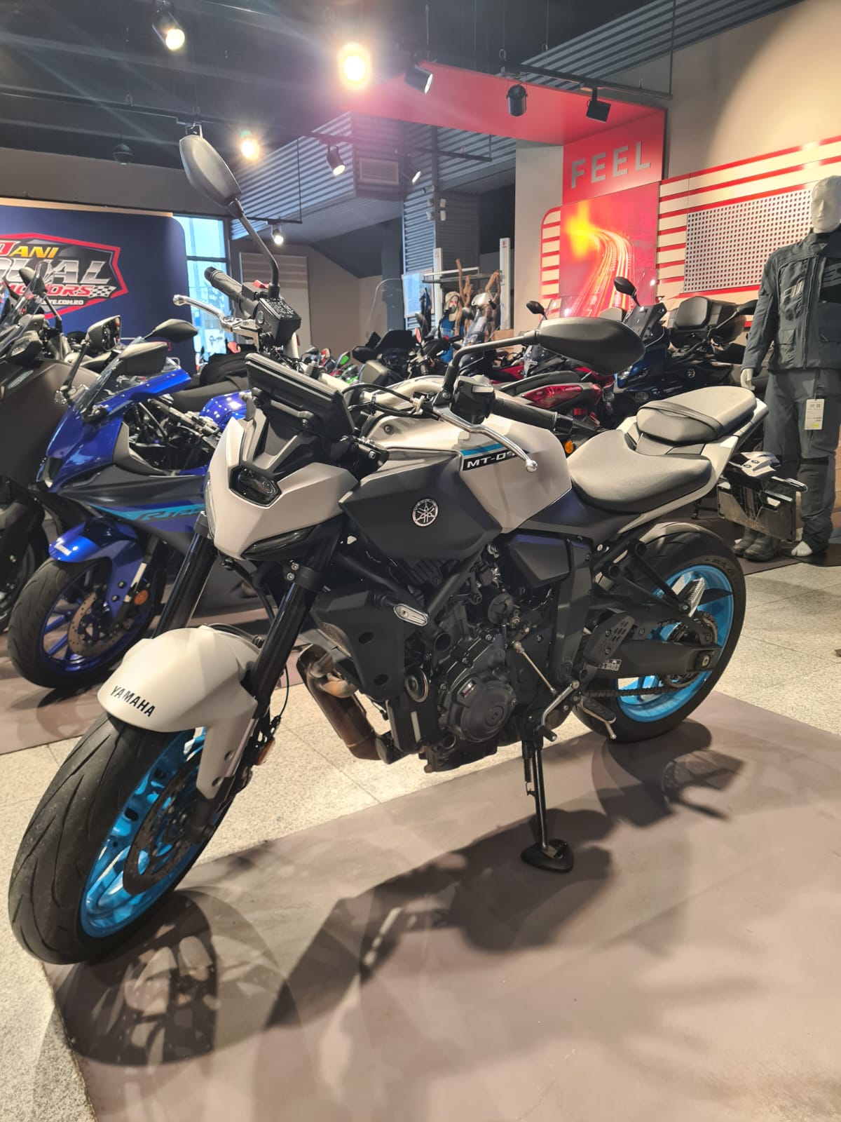 Yamaha MT 07 2025 Unitate Drive Test